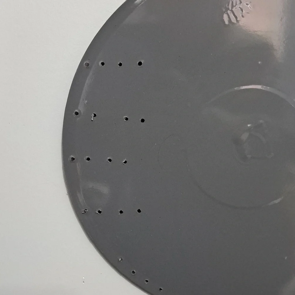 Hand Crafted Jewelry Display Upcycled Vinyl Record Wall Art Peacock Feather - Picture 9 of 17